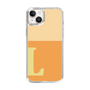 Slim Protection Case［ Original - initial two tone - L orange ］