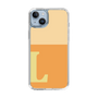 Slim Protection Case［ Original - initial two tone - L orange ］