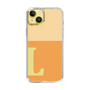 Slim Protection Case［ Original - initial two tone - L orange ］