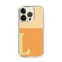 Slim Protection Case［ Original - initial two tone - L orange ］
