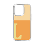 Slim Protection Case［ Original - initial two tone - L orange ］