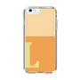 Slim Protection Case［ Original - initial two tone - L orange ］