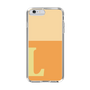 Slim Protection Case［ Original - initial two tone - L orange ］