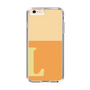 Slim Protection Case［ Original - initial two tone - L orange ］