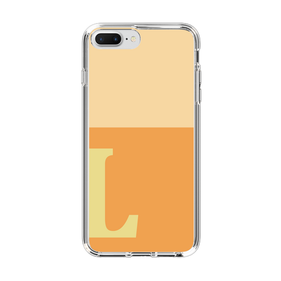 Slim Protection Case［ Original - initial two tone - L orange ］