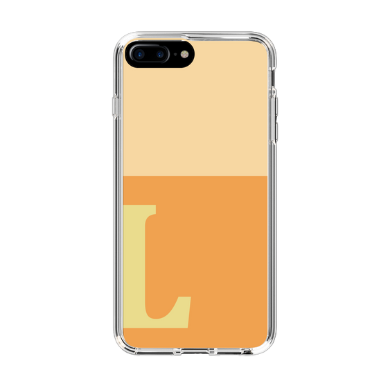 Slim Protection Case［ Original - initial two tone - L orange ］