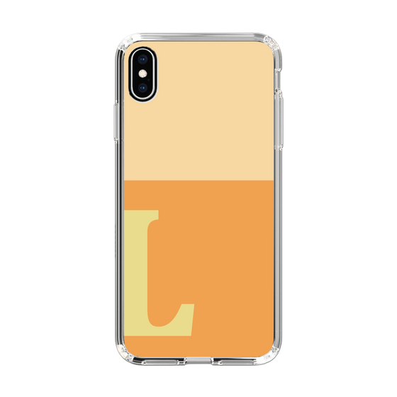 Slim Protection Case［ Original - initial two tone - L orange ］