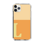 Slim Protection Case［ Original - initial two tone - L orange ］