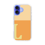 Slim Protection Case［ オリジナル - initial two tone - L orange ］