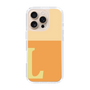 Slim Protection Case［ オリジナル - initial two tone - L orange ］