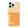 Slim Protection Case［ オリジナル - initial two tone - L orange ］