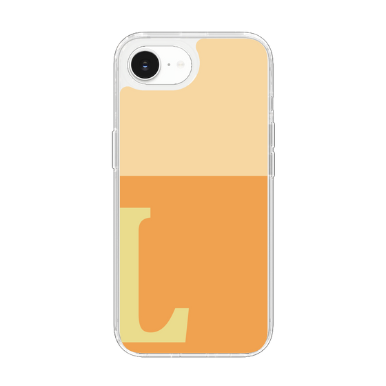 Slim Protection Case［ Original - initial two tone - L orange ］