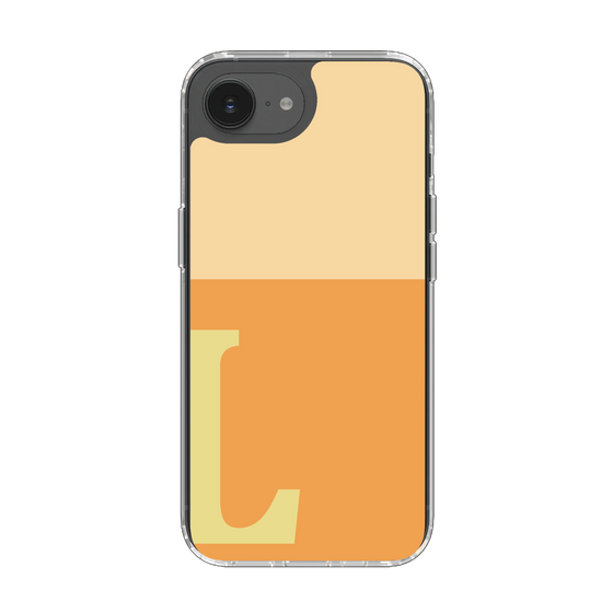 Slim Protection Case［ Original - initial two tone - L orange ］