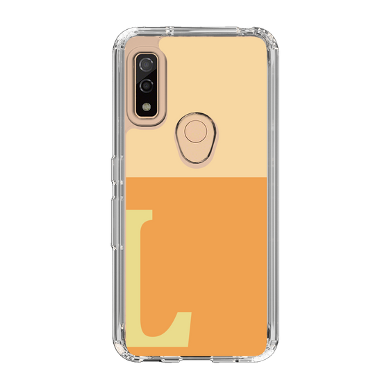 Slim Protection Case［ Original - initial two tone - L orange ］