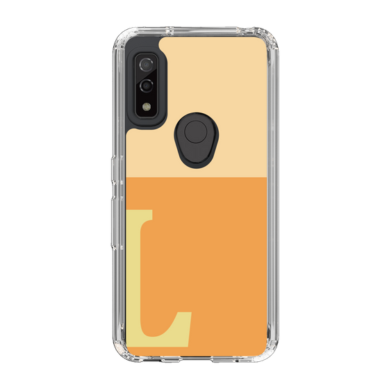 Slim Protection Case［ Original - initial two tone - L orange ］
