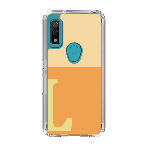Slim Protection Case［ Original - initial two tone - L orange ］