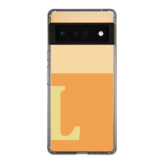 Slim Protection Case［ Original - initial two tone - L orange ］