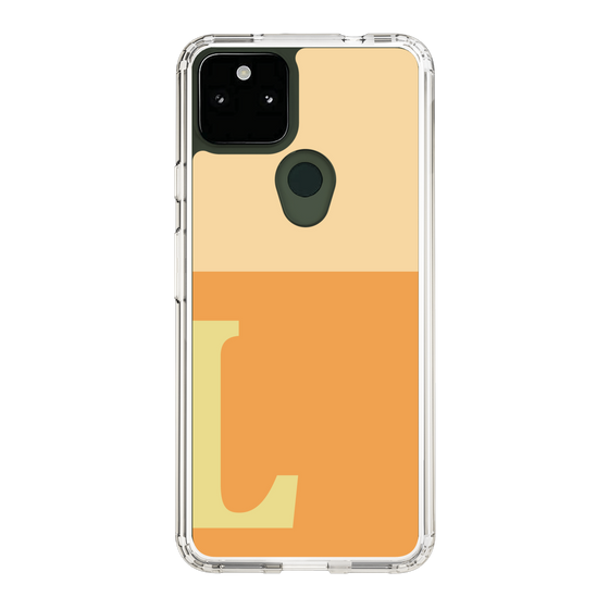 Slim Protection Case［ Original - initial two tone - L orange ］
