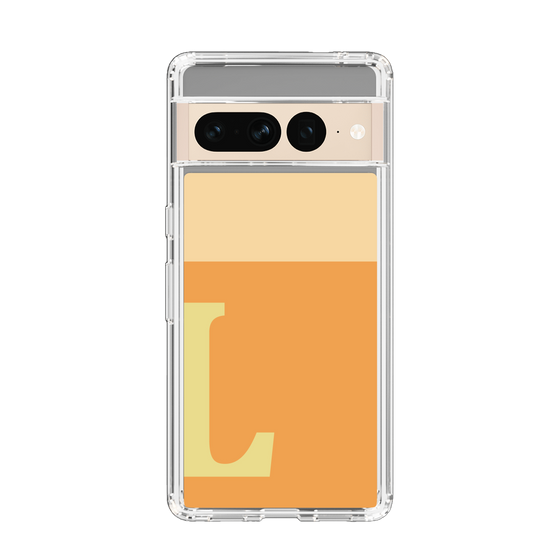 Slim Protection Case［ Original - initial two tone - L orange ］
