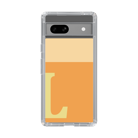 Slim Protection Case［ Original - initial two tone - L orange ］