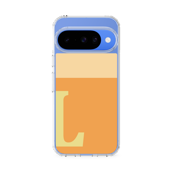 Slim Protection Case［ Original - initial two tone - L orange ］