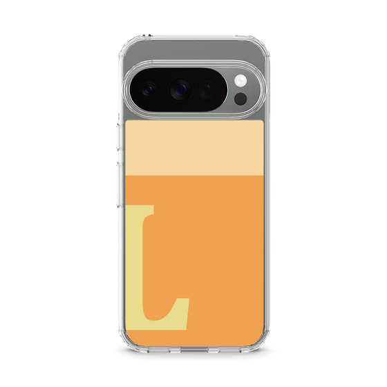 Slim Protection Case［ Original - initial two tone - L orange ］