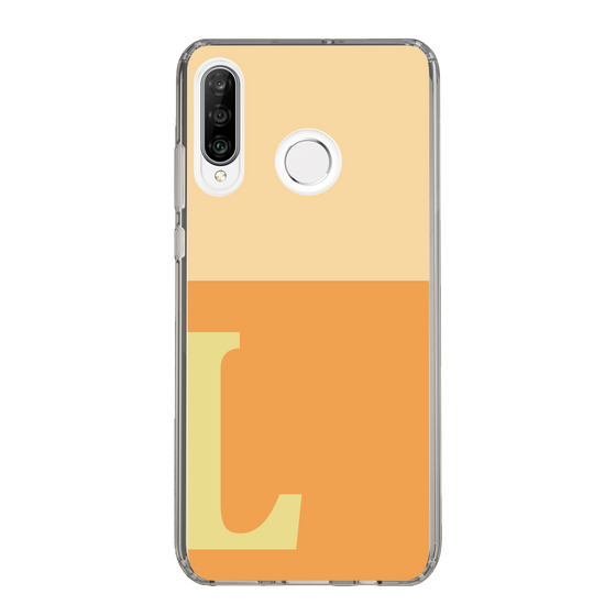 Slim Protection Case［ Original - initial two tone - L orange ］