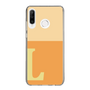 Slim Protection Case［ Original - initial two tone - L orange ］
