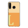 Slim Protection Case［ Original - initial two tone - L orange ］