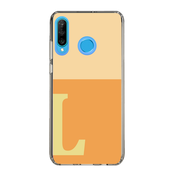 Slim Protection Case［ Original - initial two tone - L orange ］