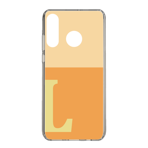 Slim Protection Case［ Original - initial two tone - L orange ］