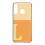 Slim Protection Case［ Original - initial two tone - L orange ］