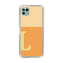 Slim Protection Case［ Original - initial two tone - L orange ］