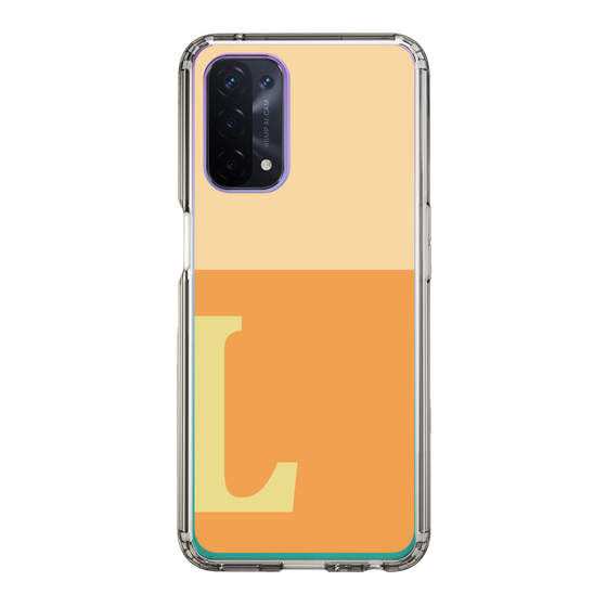 Slim Protection Case［ Original - initial two tone - L orange ］