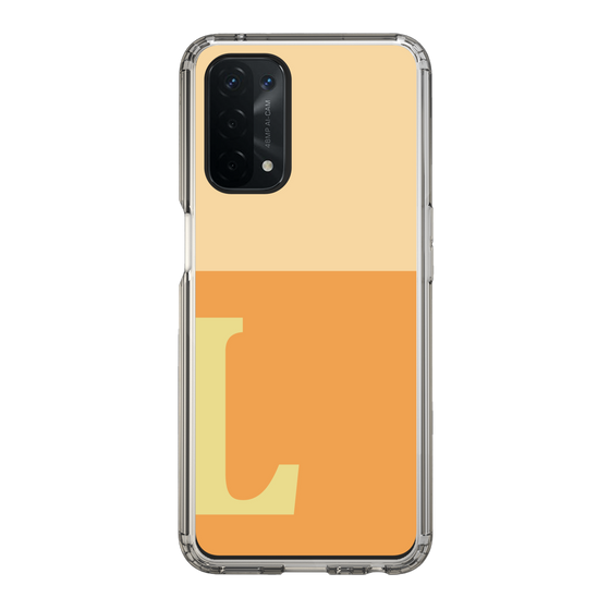 Slim Protection Case［ Original - initial two tone - L orange ］