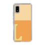 Slim Protection Case［ Original - initial two tone - L orange ］