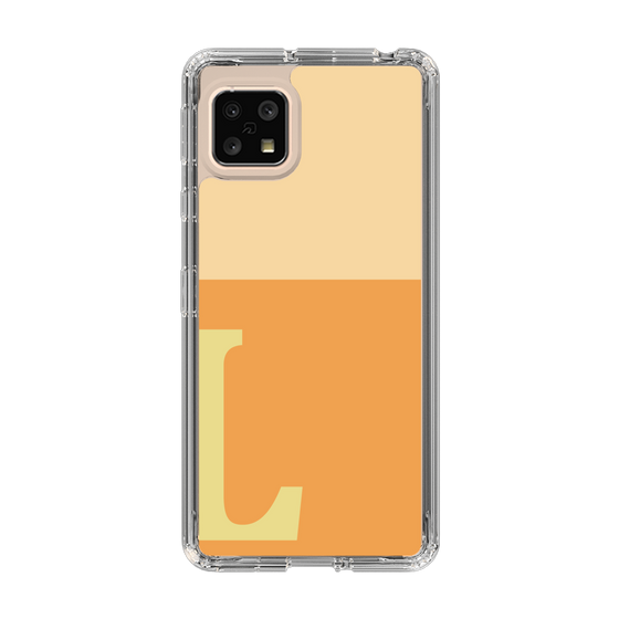 Slim Protection Case［ Original - initial two tone - L orange ］