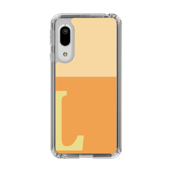 Slim Protection Case［ Original - initial two tone - L orange ］