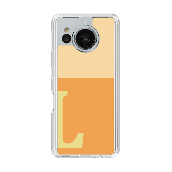 Slim Protection Case［ Original - initial two tone - L orange ］