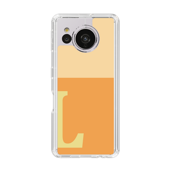 Slim Protection Case［ Original - initial two tone - L orange ］