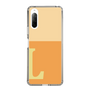 Slim Protection Case［ Original - initial two tone - L orange ］