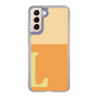Slim Protection Case［ Original - initial two tone - L orange ］