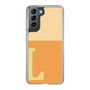 Slim Protection Case［ Original - initial two tone - L orange ］