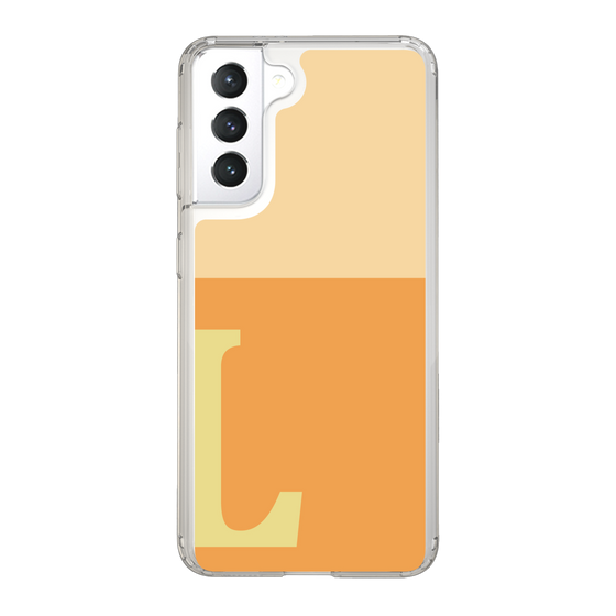 Slim Protection Case［ Original - initial two tone - L orange ］