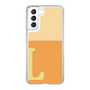 Slim Protection Case［ Original - initial two tone - L orange ］