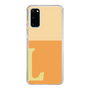 Slim Protection Case［ Original - initial two tone - L orange ］