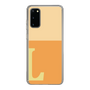 Slim Protection Case［ Original - initial two tone - L orange ］