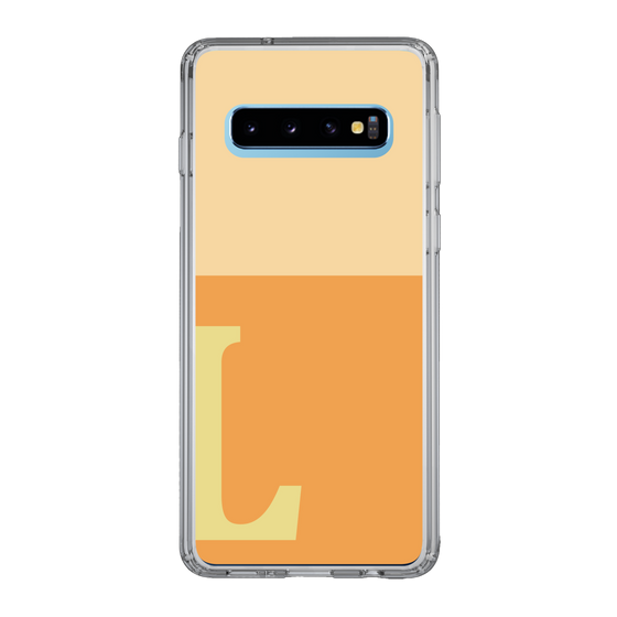 Slim Protection Case［ Original - initial two tone - L orange ］