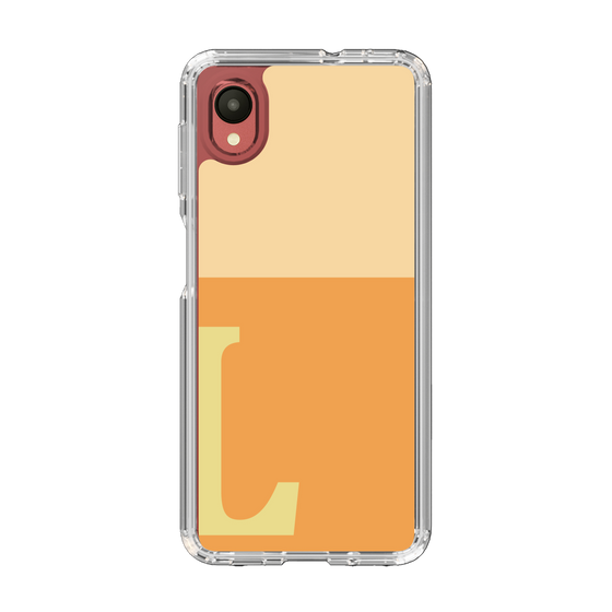 Slim Protection Case［ Original - initial two tone - L orange ］