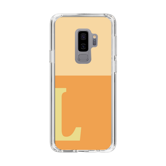 Slim Protection Case［ Original - initial two tone - L orange ］